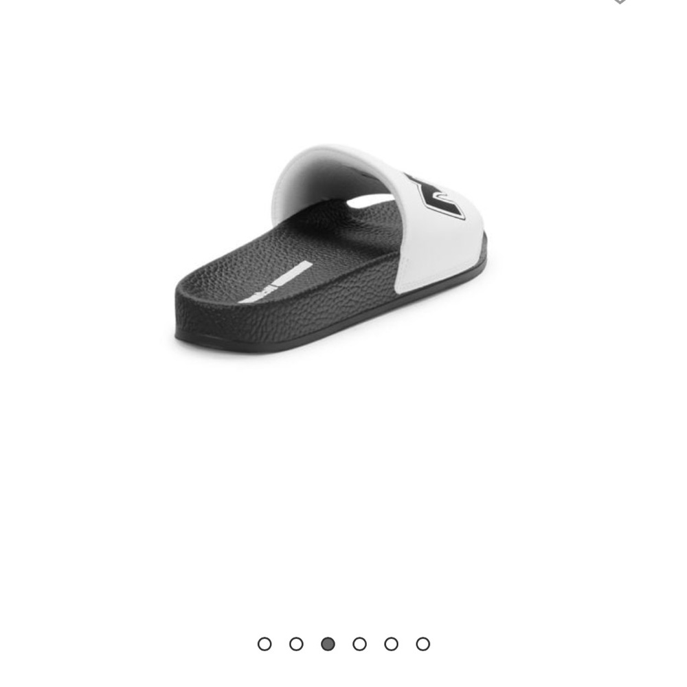 (Brand New) AUTHENTIC Alexander McQueen MCQ  Logo Slides Sandals Unisex … - Picture 6 of 9